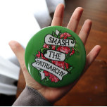 Smash the Patriarchy 6 Inch Round Button<br><div class="desc">Smash the Patriarchy</div>