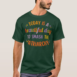 Smash The Patriarchy Clowncore Aesthetic Feminist  T-Shirt