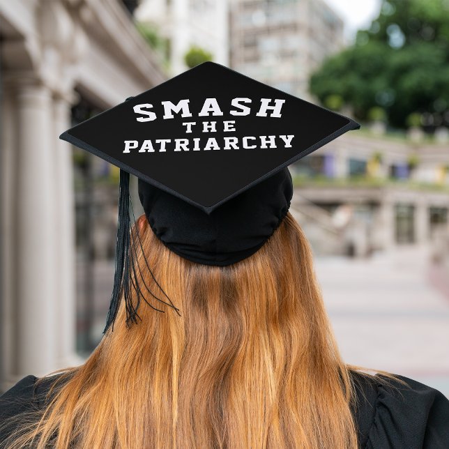 Smash the Patriarchy Graduation Cap Topper (Creator Uploaded)