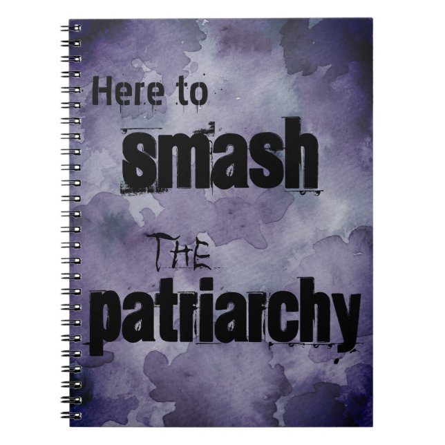 Smash the Patriarchy Notebook (Front)