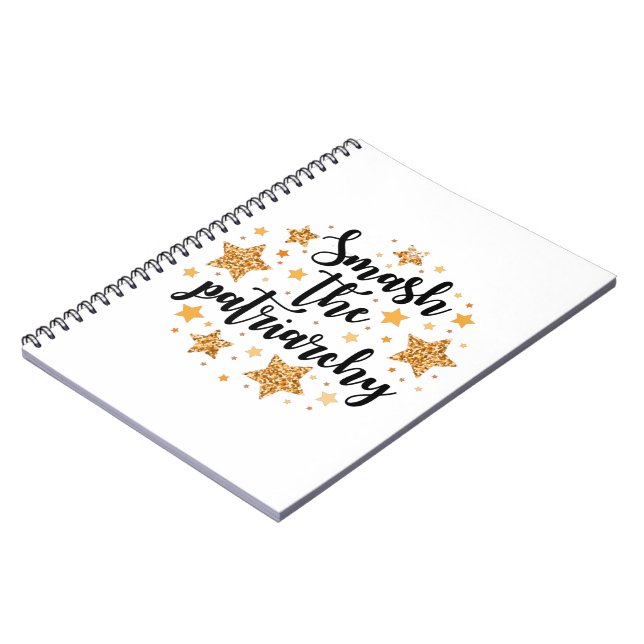 Smash The Patriarchy! Photo Notebook (Left Side)