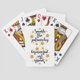 Smash The Patriarchy! Playing Cards