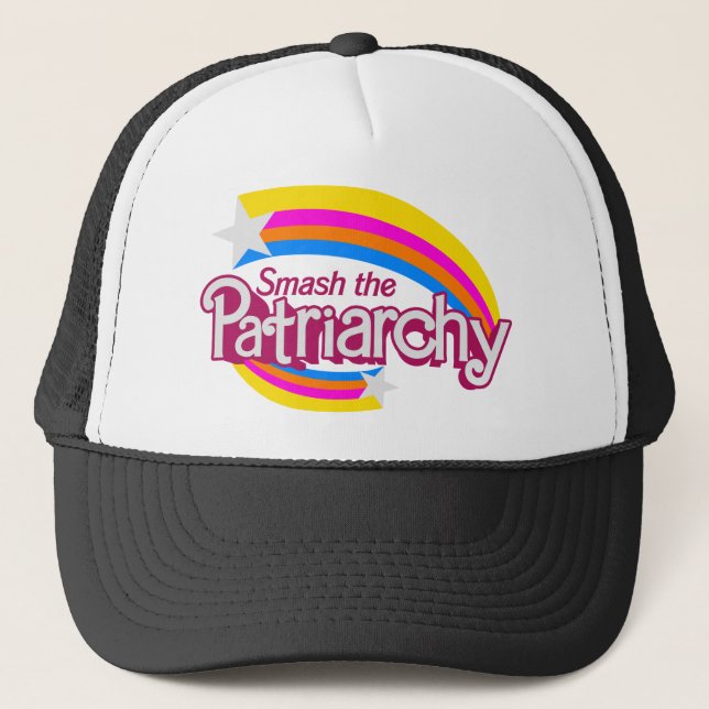 Smash the Patriarchy Trucker Hat (Front)