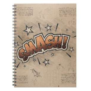 SMASH! Vintage Comic Book Steampunk Pop Art