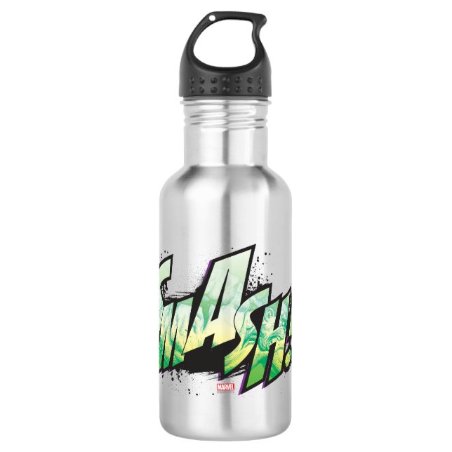 SMASH! Word Graphic 710 Ml Water Bottle (Front)