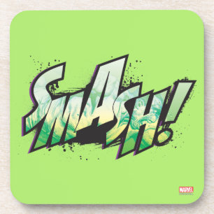 SMASH! Word Graphic Coaster