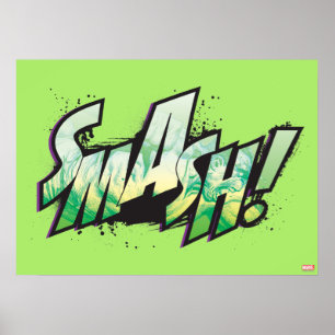 SMASH! Word Graphic Poster
