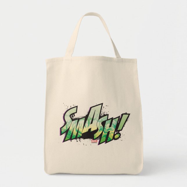 SMASH! Word Graphic Tote Bag (Front)