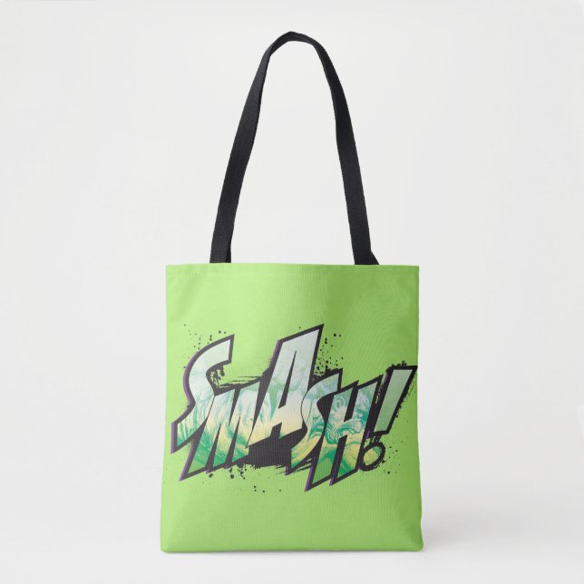 SMASH! Word Graphic Tote Bag (Front)