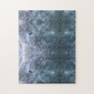 Smashed glass jigsaw puzzle