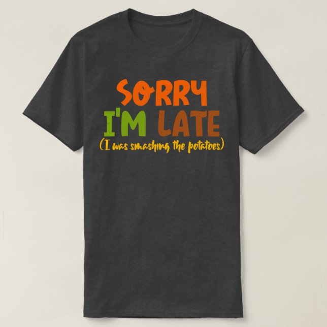 Smashing The Potatoes T-Shirt (Design Front)
