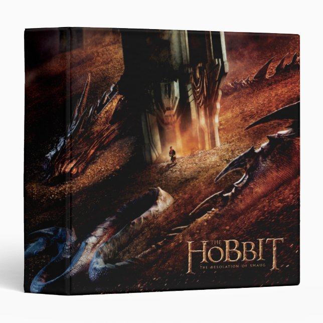 SMAUG™ Encircles BILBO BAGGINS™ Binder (Front/Spine)