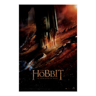 SMAUG™ Encircles BILBO BAGGINS™ Poster