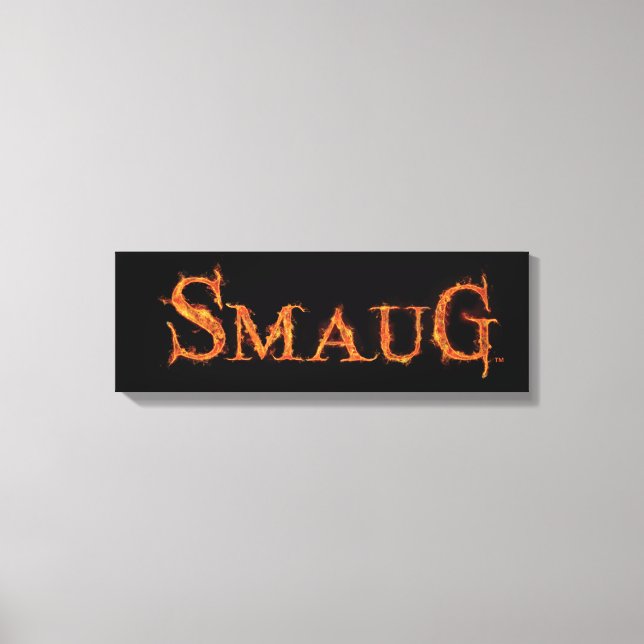 SMAUG™ Name Graphic Canvas Print (Front)