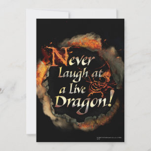 SMAUG™ - Never Laugh Logo Graphic
