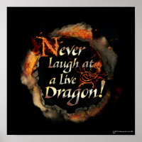 SMAUG™ - Never Laugh Logo Graphic