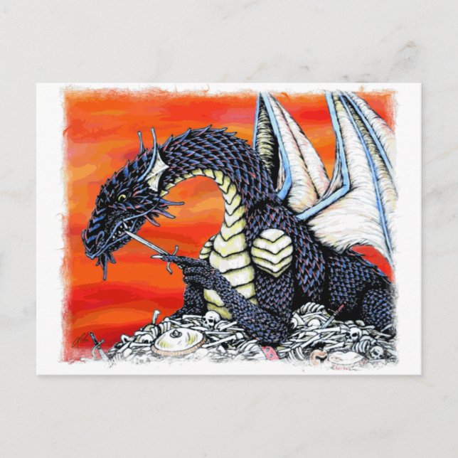 Smaug Postcard (Front)