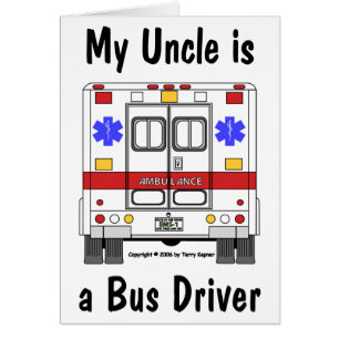 SME-Ambulance, chauffeur d'oncle bus, carte