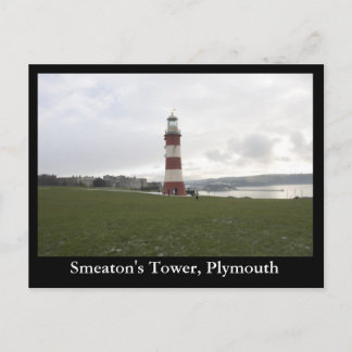 Smeaton's Tower, Plymouth Postcard