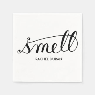 smell calligraphy paper napkin