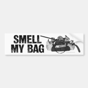 Smell My Bag (Hockey Stench) Bumper Sticker
