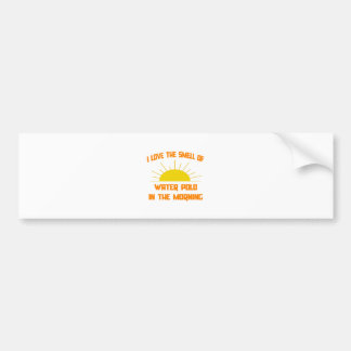 Smell of Water Polo in the Morning Bumper Sticker