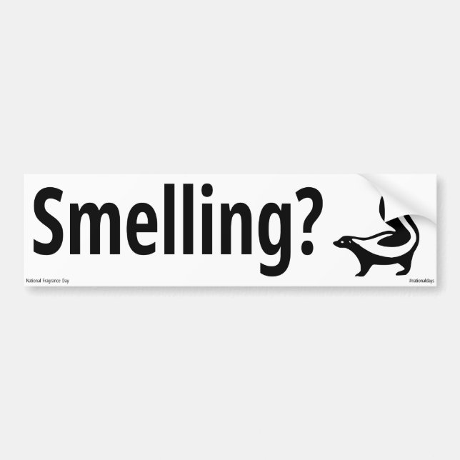 Smelling? Bumper Sticker (Front)