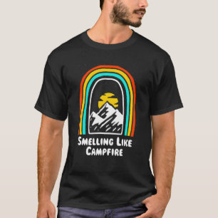 Smelling Like Campfire  Camping Humour Camper Summ T-Shirt