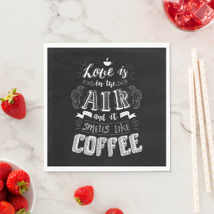 Smells Like Coffee Napkin