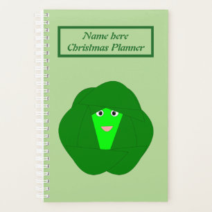Smelly Christmas Brussels Sprout Personalized Planner