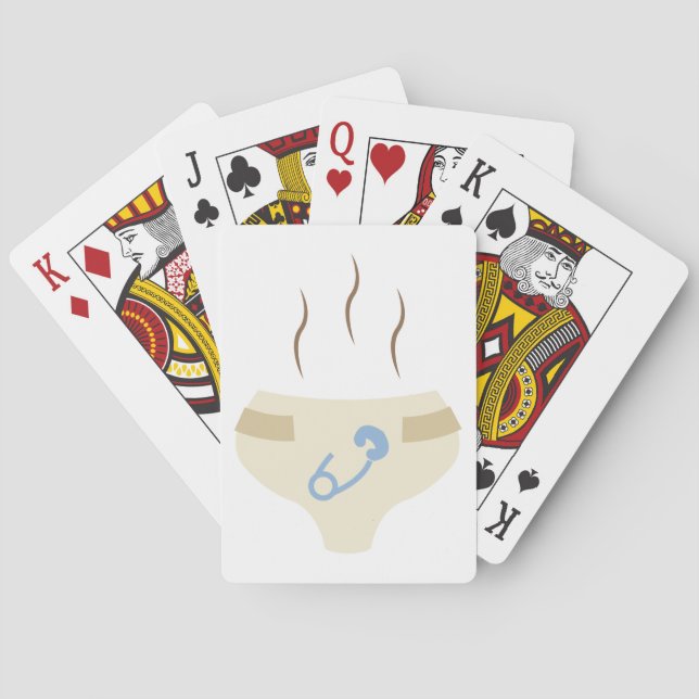 Smelly Diaper Playing Cards (Back)