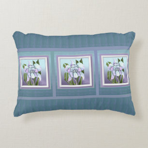 Smeraldo Flower Accent Pillow