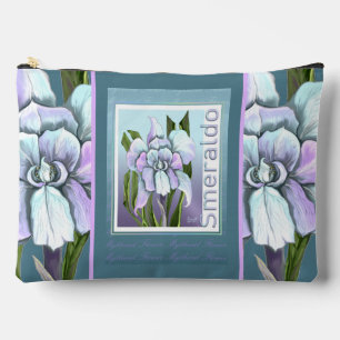Smeraldo flower accessory pouch
