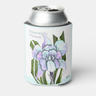 Smeraldo flower can cooler