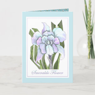 Smeraldo Flower Thank You Card