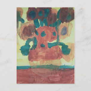 Smeraldo Gallery "Sunflower Interpretation" Postcard