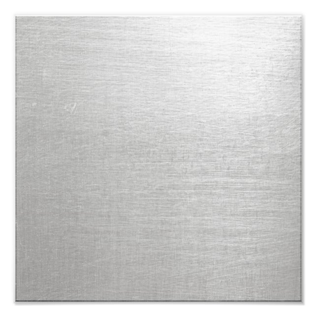 SMGG SILVER METALLIC GREY GRAY BACKGROUNDS WALLPAP PHOTO PRINT (Front)