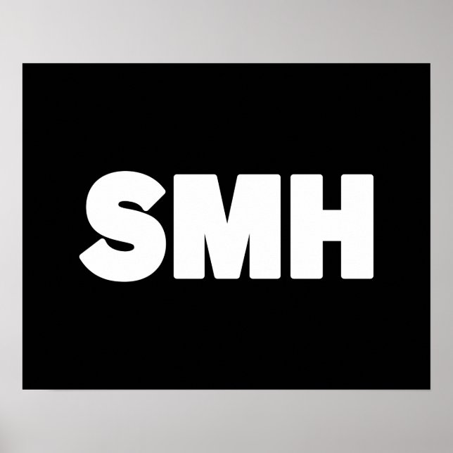 SMH | Poster textuel (Devant)