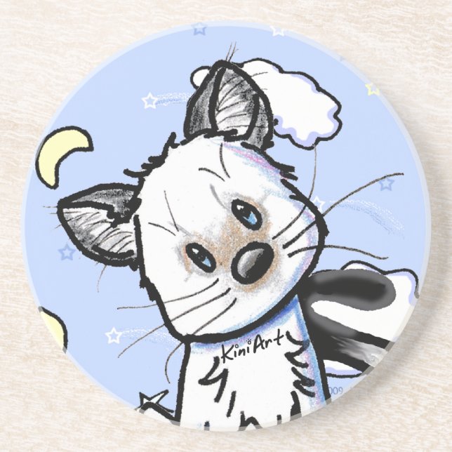 Smidge Kitten Coaster (Front)