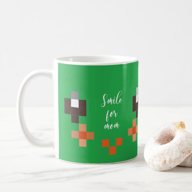 Smile4Mom Purple Mug avec Smile (Avec donut)