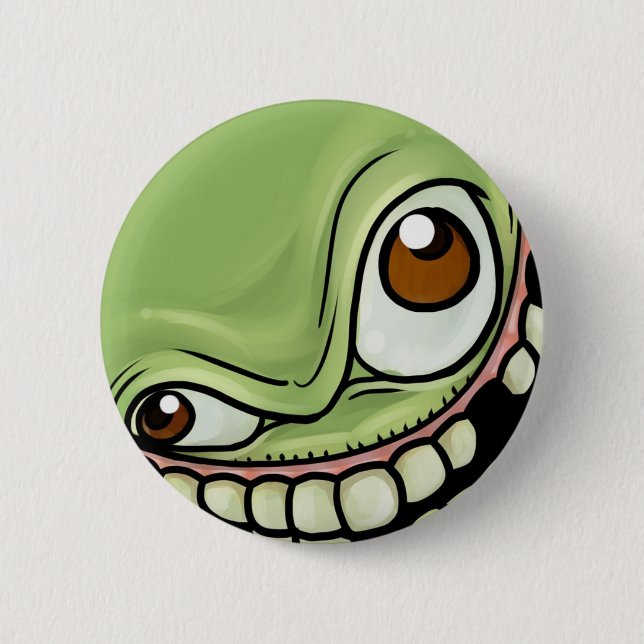Smile! 2 Inch Round Button (Front)