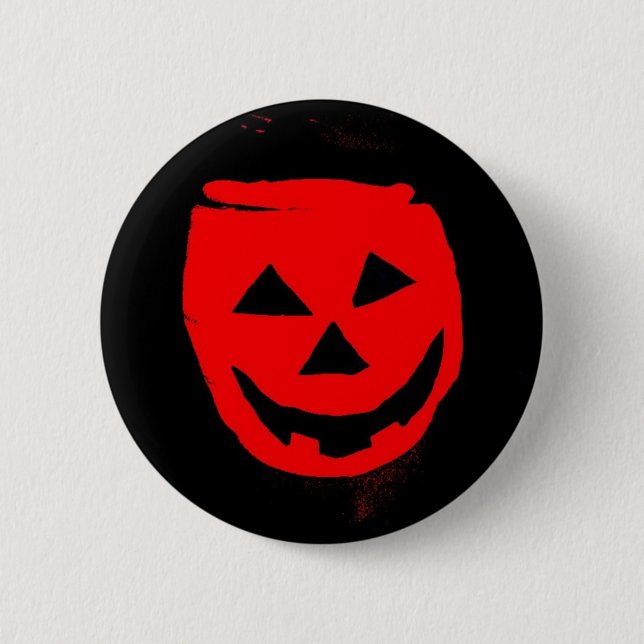 Smile 2 Inch Round Button (Front)