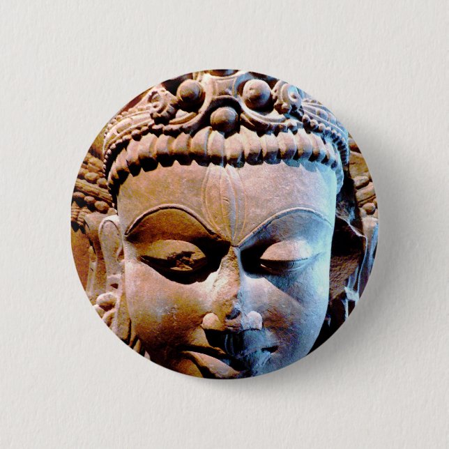 Smile 2 Inch Round Button (Front)