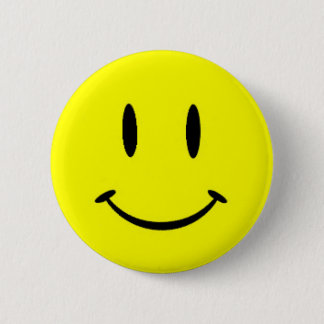 Smile 2 Inch Round Button