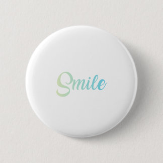 Smile 2 Inch Round Button