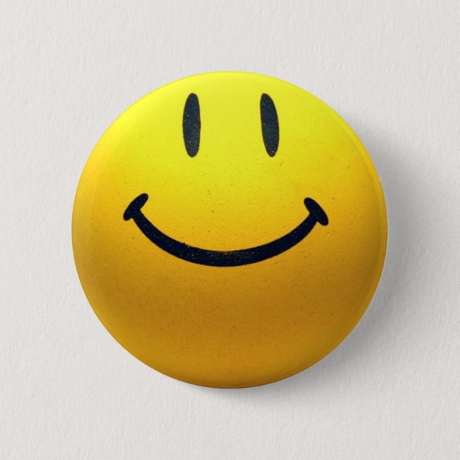 SMILE 2 INCH ROUND BUTTON (Front)