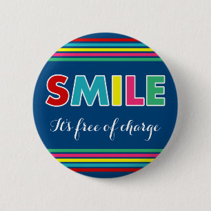 Smile! 2 Inch Round Button
