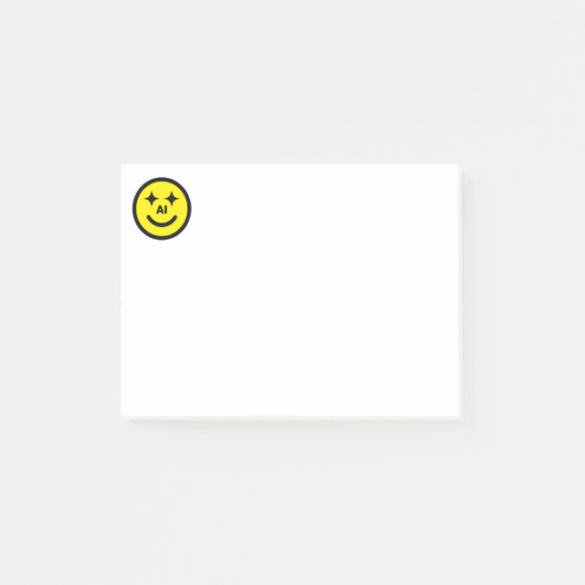 Smile AI™ Post-it® Notes (Front)