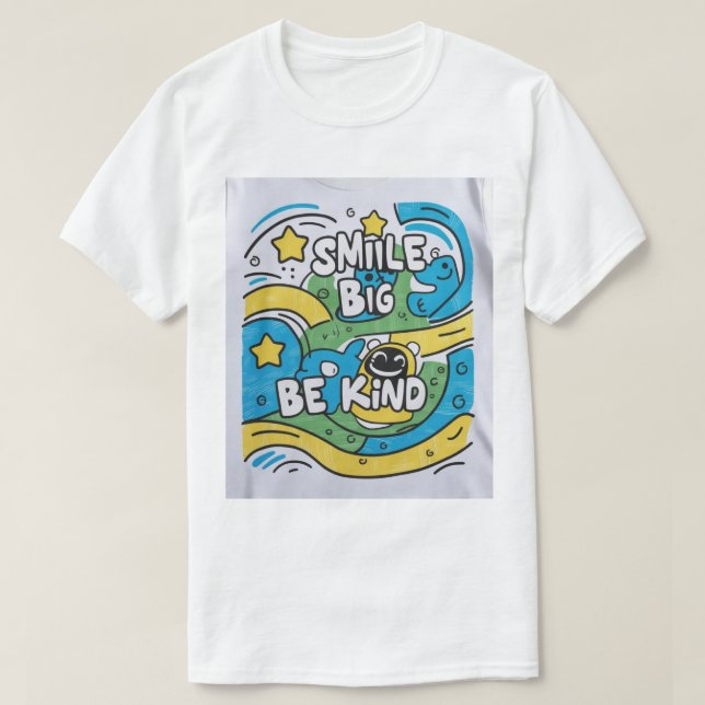 Smile Big  design T-Shirt (Design Front)