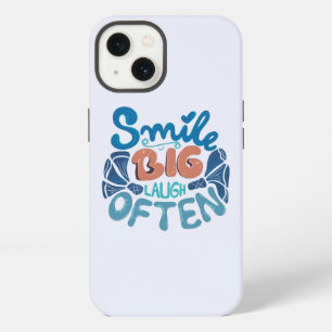 Smile Big Laugh Often: Heartwarming Message iPhone 13 Case